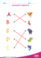 Match Alphabet Animals